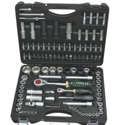 Επαγγελματικό Σετ Eργαλείων Καστάνια με Καρυδάκια με 108 τμχ.ROCK Force 1/2" / 1/4" ένθετα Kαστάνιας