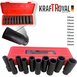 ΚΑΡΥΔΑΚΙΑ ΚΡΟΥΣΗΣ ½  10τεμ  10-24мм KRAFTROYAL εκτεταμενα