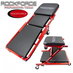 Πτυσσόμενη καρέκλα εργασίας ROCKFORCE για συνεργεια αυτοκινητων και καρεκλα εργασειας 2 σε 1