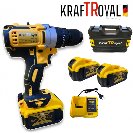 ΚΡΟΥΣΤΙΚΟ ΔΡΑΠΑΝΟΚΑΤΣΑΒΙΔΟ 36V 8,0AH KRAFT ROYAL ΚΡΟΥΣΤΙΚΟ ΔΡΑΠΑΝΟΚΑΤΣΑΒΙΔΟ 36V 8,0AH KRAFT ROYAL