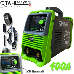 ΗΛΕΚΤΡΟΚΟΛΛΗΣΗ 400A STAHLMAYER Inverter με οθόνη LCD Μοντέλο: 2024