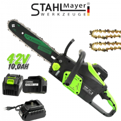 ΑΛΥΣΟΠΡΙΟΝΟ ΜΠΑΤΑΡΙΑΣ 42V 10,00AH STAHLMAYER ΜΕ ΑΥΤΟΜΑΤΗ ΛΙΠΑΝΣΗ 2 ΜΠΑΤΑΡΙΕΣ ΚΑΙ ΕΝΔΕΙΞΗ ΠΟΣΟΣΤΟ ΜΠΑΤΑΡΙΑΣ