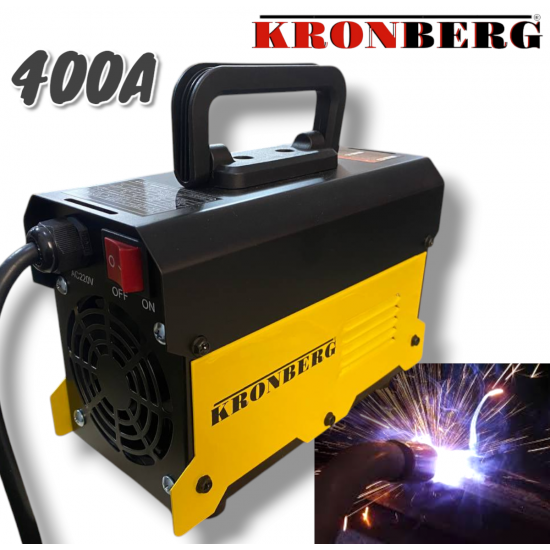 ΗΛΕΚΤΡΟΚΟΛΛΗΣΗ KRONBERG IGBN INVERTER 400A MMA με οθόνη και έως 5mm Ηλεκτρόδια + καλώδια ΗΛΕΚΤΡΟΚΟΛΛΗΣΗ KRONBERG IGBN INVERTER 400A MMA με οθόνη και έως 5mm Ηλεκτρόδια + καλώδια