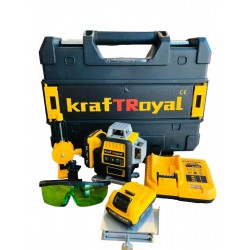 3D Αυτορυθμιζόμενο Γραμμικό Αλφάδι Laser KRAFT ROYAL