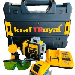 3D Αυτορυθμιζόμενο Γραμμικό Αλφάδι Laser KRAFT ROYAL