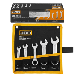 Σετ κλειδιών καστάνιας JCB 50516 – 5 τεμάχια (10–19 mm)