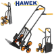 Τροχήλατο Σκάλας HAWEK HW-9034 Πτυσσόμενο Τροχήλατο Μεταφοράς με 6 Τροχούς Χωρητικότητα Φόρτωσης 200kg