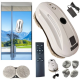 Ρομπότ για καθαρισμό και πλύσιμο τζαμιών, παραθύρων και καθρεφτών με τηλεχειριστήριο και 6 σφουγγάρια