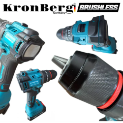 Επαγγελματικό Δραπανοκατσαβιδο KRONBERG 36V, 8.0Ah - 2 Μπαταρίες 