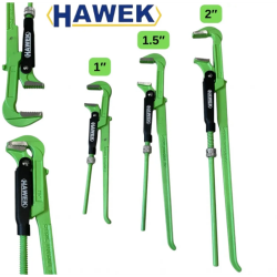 Σετ υδραυλικών κλειδιών HAWEK – 90° - 1", 1,5" και 2" 