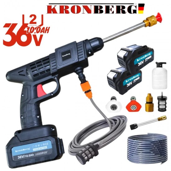ΠΛΥΣΤΙΚΟ ΜΠΑΤΑΡΙΑΣ KRONBERG 36V 10.0AH - 26 BAR ΠΛΥΣΤΙΚΟ ΜΠΑΤΑΡΙΑΣ KRONBERG 36V 10.0AH - 26 BAR