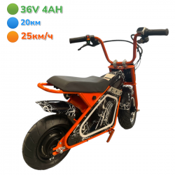 ΗΛΕΚΤΡΙΚΟ ΜΙΝΙ ΣΚΟΥΤΕΡ M72 SPIDER ΦΩΤΙΖΟΜΕΝΟ