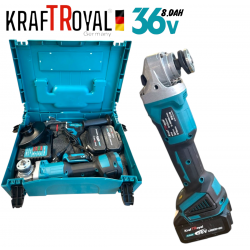 ΚΡΟΥΣΤΙΚΟ ΚΑΤΣΑΒΙΔΙ ΜΠΑΤΑΡΙΑΣ ΚΑΙ ΓΩΝΙΑΚΟ ΤΡΟΧΟΣ ΧΩΡΙΣ ΨΗΚΤΡΕΣ KRAFTROYAL 36V,8AH