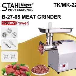 ΗΛΕΚΤΡΙΚΗ ΚΡΕΑΤΟΜΗΧΑΝΗ STAHLMAYER TK/MK-22 ΜΕ ΜΕΙΩΤΗΡΑ 2200W ΕΠΑΓΓΕΛΜΑΤΙΚΗ
