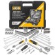 ΣΕΤ ΚΑΡΥΔΑΚΙΑ ΚΑΣΤΑΝΙΕΣ 82 μέρη JCB 1/2 και 1/4 J-4821-5