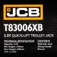 Γρύλος κροκόδειλος 2,5 ΤΟΝΩΝ JCB T83006XB 150-530mm Γρύλος κροκόδειλος 2,5 ΤΟΝΩΝ JCB T83006XB 150-530mm