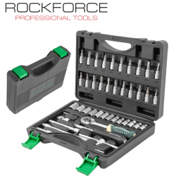 ΣΕΤ ΚΑΡΥΔΑΚΙΑ ΚΑΣΤΑΝΙΕΣ 1/4″ 46 Piece RockForce RF-2462-5