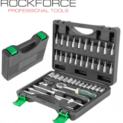 ΣΕΤ ΚΑΡΥΔΑΚΙΑ ΚΑΣΤΑΝΙΕΣ 1/4″ 46 Piece RockForce RF-2462-5