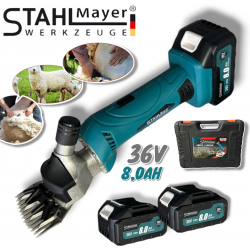 ΚΟΥΡΕΥΤΙΚΗ ΜΗΧΑΝΗ ΓΙΑ ΠΡΟΒΑΤΑ STAHLMAYER 36V, ΜΕ 2 ΜΠΑΤΑΡΙΕΣ 8.0A