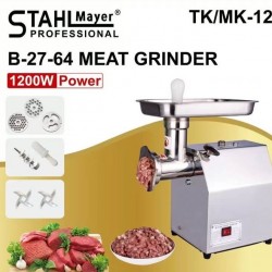 ΗΛΕΚΤΡΙΚΗ ΚΡΕΑΤΟΜΗΧΑΝΗ STAHLMAYER TK/MK-12 ΜΕ ΜΕΙΩΤΗΡΑ 1200W ΕΠΑΓΓΕΛΜΑΤΙΚΗ