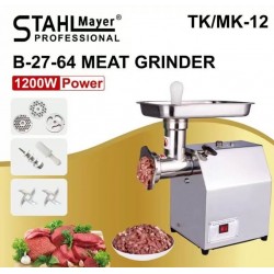 ΗΛΕΚΤΡΙΚΗ ΚΡΕΑΤΟΜΗΧΑΝΗ STAHLMAYER TK/MK-12 ΜΕ ΜΕΙΩΤΗΡΑ 1200W ΕΠΑΓΓΕΛΜΑΤΙΚΗ
