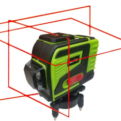 Αυτορυθμιζόμενο Γραμμικό Αλφάδι Laser Γερμανικό KraftRoyal 4D 16 Lines 360° 