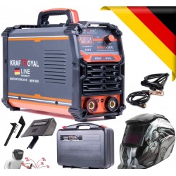 Ηλεκτροκολληση Inverter Electric 350A German + Αυτοματη μασκα , με βαλίτσα Kraft Royal - Αδιάβροχη