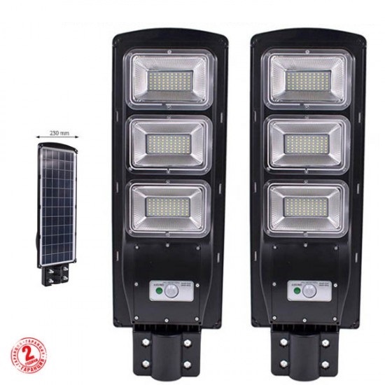 2 Αδιάβροχες Ηλιακές λάμπες LED 900W 2 Αδιάβροχες Ηλιακές λάμπες LED 900W