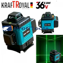 ΓΩΝΙΑΚΟΣ, ΜΠΟΥΛΟΝΟΚΛΕΙΔΟ, ΑΛΦΑΔΙ ΛΕΙΖΕΡ ΚΡΟΥΣΤΙΚΟ ΣΚΑΠΤΙΚΟ ΚΑΙ ΚΡΟΥΣΤΙΚΟ ΚΑΤΣΑΒΙΔΙ 36V 8.0AH KRAFTROYAL 5ΣΕ 1 ΣΕΤ ΜΕ 3 ΜΠΑΤΑΡΙΕΣ