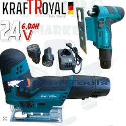 Σεγα μπαταρίας KRAFTROYAL 24v 6ah 2 μπαταρίες