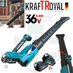 Επαναφορτιζόμενος Φυσητήρας Φύλλων KRAFTROYAL με 2 μπαταρίες