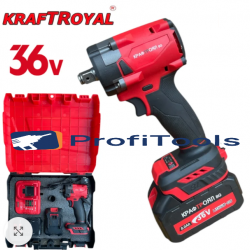 Μπουλονοκλειδο κρουστικό Kraft 36V 8Ah 850 N/m + ένθετο κρουστικού