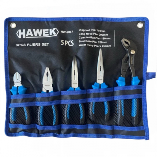 Επαγγελματικό σετ πένσας 5 τεμαχίων HAWEK