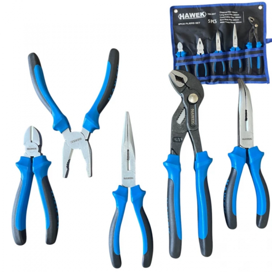 Επαγγελματικό σετ πένσας 5 τεμαχίων HAWEK