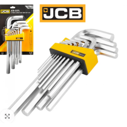 Εξάγωνο κλειδι τυπου αλλεν σε σχήμα L, εκτεταμένο εξάγωνο JCB - 5137L, 13 τεμάχια