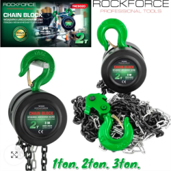 Βαρούλκο με αλυσίδα - 1t / 2t / 3t x 3m