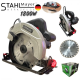Ηλεκτρικό δισκοπρίονο STAHLMAYER 185mm 1800W