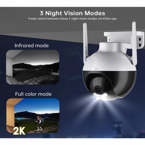DOME ΚΑΜΕΡΑ SMART SPHERE - 4MP - 4LED DOME ΚΑΜΕΡΑ SMART SPHERE - 4MP - 4LED