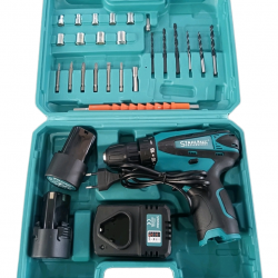 Επαναφορτιζόμενο κατσαβίδι 2 ταχυτήτων kraftroyal 24v