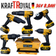 5 ΣΕ 1 KRAFT ROYAL ΕΠΑΝΑΦΟΡΤΙΖΟΜΕΝΟ ΕΡΓΑΛΕΙΟ 5 ΚΕΦΑΛΩΝ 36V 8.0AH ΔΡΑΠΑΝΟΚΑΤΣΑΒΙΔΟ - ΜΠΟΥΛΟΝΟΚΛΕΙΔΟ - ΠΛΥΣΤΙΚΟ - ΣΚΑΠΤΙΚΟ ΚΑΙ ΓΩΝΙΑΚΟΣ ΤΡΟΧΟΣ 5 ΣΕ 1 KRAFT ROYAL ΕΠΑΝΑΦΟΡΤΙΖΟΜΕΝΟ ΕΡΓΑΛΕΙΟ 5 ΚΕΦΑΛΩΝ 36V 8.0AH ΔΡΑΠΑΝΟΚΑΤΣΑΒΙΔΟ - ΜΠΟΥΛΟΝΟΚΛΕΙΔΟ - ΠΛΥΣΤΙΚΟ - ΣΚΑΠΤΙΚΟ ΚΑΙ ΓΩΝΙΑΚΟΣ ΤΡΟΧΟΣ