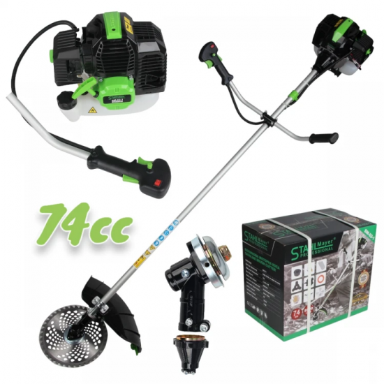 Χλοοκοπτικό Βενζίνης 74 cc STAHLMAYER BLACK