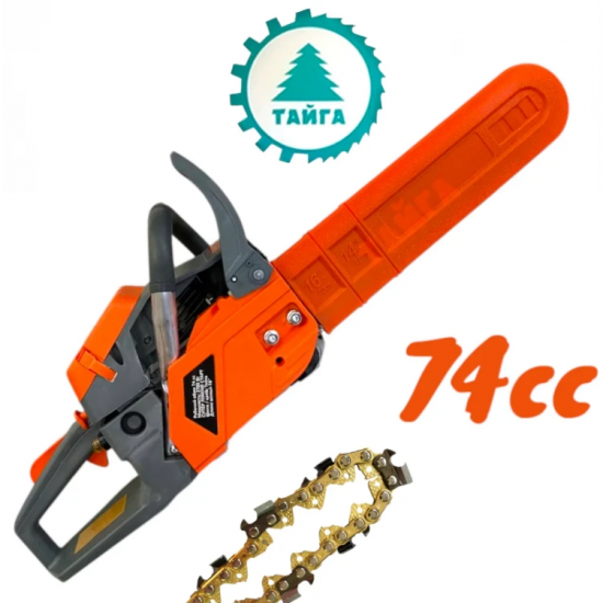 Επαγγελματικό Αλυσοπρίονο βενζίνης TAIGA 74cc 2025
