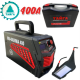 Ηλεκτροκόλληση Inverter 400A με οθόνη σε βαλίτσα και γυαλιά TAIGA