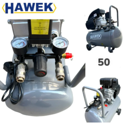 Ηλεκτρικός συμπιεστής αερος HAWEK, 50 l, 1,5 kW