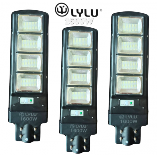Ηλιακή Λάμπα LED 1600W LYLU Προβολέας 3 τεμαχίων