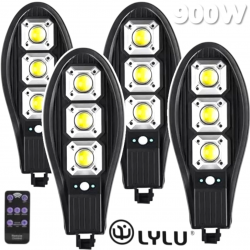 Ηλιακή Λάμπα LED 900W LYLU Προβολέας 4 τεμάχια