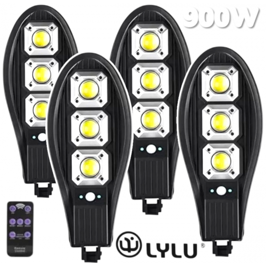 Ηλιακή Λάμπα LED 900W LYLU Προβολέας 4 τεμάχια