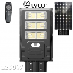Ηλιακή λάμπα LED δρόμου 1200W LYLU Spotlight 6 τμημάτων