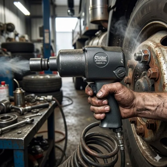 Πνευματικό Μπουλονοκλειδο κρούσης 1/2" 1400 Nm STAHLMAYER