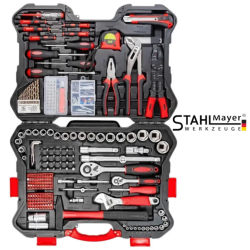 Σετ καρυδακια και καστανιες 303 τεμάχια 1/2″ 1/4″ STAHLMAYER